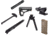 TRYBE Defense Custom AR Kit, 5.56x45mm NATO, ACOG 4x32mm Rifle Scope, BCG-BN-KIT1