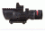 Trijicon ACOG 6x48 Scope w RMR, Red Chevron .500 Reticle TA648RMR-50