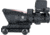 Trijicon ACOG/RCR, 4X32mm Dual Illuminated Red Chevron .223 Reticle, Thumbscrew Mount, LED 3.25 MOA Red Dot RCR, Matte Finish, Black, TA31-C-100813