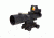 Trijicon 3x30 Compact ACOG Scope, Dual Illuminated Amber Horseshoe/Dot 5.56x45mm/62gr. Ballistic Reticle w/ LED RMR 3.25 MOA Red Dot and Colt Knob Thumbscrew Mount 400131