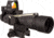 Trijicon Compact Dual Illuminated Q-LOC ACOG/RMR Scope, 3x30 mm, Amber, Horseshoe Dot Reticle, Matte Black, 400395