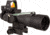 Trijicon Compact Dual Illuminated Q-LOC ACOG/RMR Scope, 3x30 mm, Green, Horseshoe Dot Reticle, Matte Black, 400394