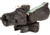 Trijicon Dual Illuminated Low Height Compact ACOG Scope, 3x24 mm, Green, .223/55gr. Crosshair Reticle, Matte Black, 400353
