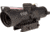 Trijicon Dual Illuminated Low Height Compact ACOG Scope, 3x24 mm, Red, .223/55gr. Crosshair Reticle, Matte Black, 400351