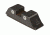 Trijicon Bright &amp; Tough For Glock Extra High Rear Sight .287 GL01EHR