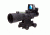 Trijicon 3x30 Compact ACOG Scope, Dual Illuminated Green Chevron .223/62gr. Ballistic Reticle w/Dual Illuminated RMR 9.0 MOA Green Dot and Colt Knob Thumbscrew Mount 400160