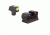 HD Night Sight Set " Yellow Front Outline " for Colt Officers/Compact A1