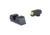 Trijicon HD Tritium Night Sights - Rear - Yellow Front Outline - for GLOCK Models 42,43,43x,43X MOS, 48, 48 MOS, Black, GL143-C-601163