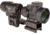 Trijicon MRO HD 1x25mm Red Dot Sights Combo Set, 68 MOA Reticle w/2.0 MOA Dot, Angled Glass, Black, 2200057