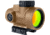 Trijicon MRO SD 1x25mm Reflex Red Dot Sight, 2.0 MOA Adjustable Red Dot, with Low Mount, Anodized Coyote Brown, MRO-C-2200326