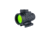 Trijicon MRO SD 1x25mm Reflex Red Dot Sight, 2.0 MOA Adjustable Red Dot, with Low Mount, Black, MRO-C-2200301