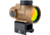 Trijicon MRO SD 1x25mm Reflex Red Dot Sight, 2.0 MOA Adjustable Red Dot, with Lower 1/3 Co-witness Mount, Anodized Coyote Brown, MRO-C-2200328
