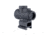 Trijicon MRO SD 1x25mm Reflex Red Dot Sight, 2.0 MOA Adjustable Red Dot, with Lower 1/3 Co-witness Mount, Black, MRO-C-2200303