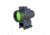 Trijicon MRO SD 1x25mm Reflex Red Dot Sight, 2.0 MOA Adjustable Red Dot, with Lower 1/3 Co-witness Mount, Black, MRO-C-2200303