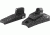 Trijicon Bright &amp; Tough Remington Green Front &amp; Yellow Ghost Ring Rear Night Sight Set