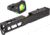 Trijicon RM01 RMR Type 2 LED 3.25 MOA Red Dot Sight, Black and TRYBE Defense Pistol Slide, Glock 17, Gen 3, RMR Cut, Version 2, Black Cerakote