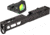 Trijicon RM01 RMR Type 2 LED 3.25 MOA Red Dot Sight, Black and TRYBE Defense Pistol Slide, Glock 17, Gen 5, RMR Cut, Version 2, Black Cerakote