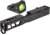 Trijicon RM01 RMR Type 2 LED 3.25 MOA Red Dot Sight, Black and TRYBE Defense Pistol Slide, Glock 19, Gen 5, RMR Cut, Version 2, Black Cerakote