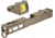 Trijicon RM01 RMR Type 2 LED 3.25 MOA Red Dot Sight, Flat Dark Earth and TRYBE Defense Pistol Slide, Glock 17, Gen 4, RMR Cut, Version 2, FDE Cerakote