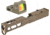 Trijicon RM01 RMR Type 2 LED 3.25 MOA Red Dot Sight, Flat Dark Earth and TRYBE Defense Pistol Slide, Glock 17, Gen 5, RMR Cut, Version 2, FDE Cerakote