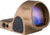 Trijicon SRO Adjustable LED Red Dot Reflex Sight, 1x, Green 2.5 MOA Dot Reticle, Anodized, Coyote Brown, SRO2-2500035