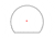 Trijicon SRO Adjustable LED Red Dot Sight, 1x, 2.5 MOA Dot Reticle, 2500002