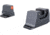 Trijicon Suppressor/Optic Height Sight Set with Orange Front/Black Rear &amp; Green Tritium - for M&amp;P C.O.R.E, M&amp;P M2.0 Optics Ready, Black, 601148