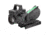 Trijicon ACOG 4x32 Scope, Dual Illuminated Green Chevron .223 Ballistic Reticle, 4.0 MOA RMR Sight