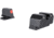 Trijicon HD XR Suppressor/Optic Height U-Notch Tritium Pistol Night Sight Set