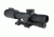 Trijicon VCOG 1-6x24 Green Horseshoe Dot/Crosshair Rifle Scope .223/55gr Quick Release Mount, Black, 1600049