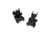 Trinity Force High Density Polymer Flip-Up Iron Sight Set, Black, OPF56