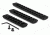 Trinity Force Keymod Rail Attachment Set,11/7/5 Slot Rail Adapters,Black KMSET