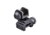 Trinity Force Low Profile Gas Block AR15 Flip-Up Rear Iron Sight, Black FS65