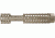 Trinity Force M4/AR15 Rifle-Lenth 12in. Free Float Quad Rail, Tan w/ Cutout YGM410S