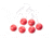 Triumph Replacement Ladderball Bola Set, Red, 12-0075RD-2