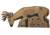 Triumph Systems Downwind Deer Silhouette Archery/Firearms Cardboard Target, 40x17.5in, Black/Brown, 0200-20-000