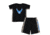 Trooper Clothing Air Force 2 Piece Toddler Athletic Short Set - Boys, Black/ABU, 2 Toddler 3610-3610- 2T