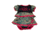 Trooper Clothing Marine Infant Ruffle Dress, Woodland Marpat, 0/3 months 5606-5606- 0/3