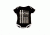 Trooper Clothing We The People 1pc Bodysuit,0-3 Months, Black, 0-3 Months 9001 0-3