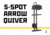 Trophy Ridge 5-Spot 5-Arrow Quiver Bl