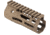 Troy Battlerail, SOCC 9mm, 4.5in, Special Ops M-LOK Compatible, Low Profile, Mil-Spec Hard Coat Anodized, Flat Dark Earth, SRAI-SR9-45FT-00