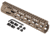 USED Troy Battlerail, SOCC92, 9.25in, Special Ops M-LOK Compatible , Low Profile, Flat Dark Earth, SRAI-SR1-90FT-00, EDEMO1, Condition Parts Only/Salvage, Defective