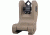 Troy Di-Optic Aperture DOA Rear Fixed Battle Sight, Flat Dark Earth w/ Tritium 