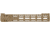 Troy Industries X Series Free Float M-LOK Handguard AR-15 Aluminum Battle Rail, FDE, 11.5in, SRAI-SR1-11FT-X2