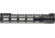 Troy Industries X Series Free Float M-LOK Handguard AR-15 Aluminum Battle Rail, Black, 10.5in, SRAI-SR1-10BT-X2