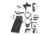 Troy Lower Parts Kit, Black, 812441026712