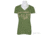 Troy WomenS Silhouette V-Neck Green - S STSH-WM7-0SGT-00
