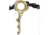 TRU Ball Abyss Brass 4 Finger, Gold, Large 85461