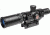TruGlo Tru-Brite 1-6x24mm Rifle Scope, 30mm Tube, Illuminated Power Ring, Duplex Mil-Dot Reticle with Mount, Matte, TG-TG8516TL