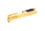 True Precision Axiom Springfield Hellcat 9mm Pistol Slide, RMS Cut &amp; Cover Plate, Gold TiN, TP-SHCS-G-RMS